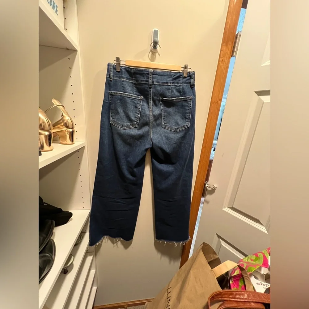 KUT From The Kloth - High Rise Meg Fab Ab Wide Leg Denim - Picture 10 of 16